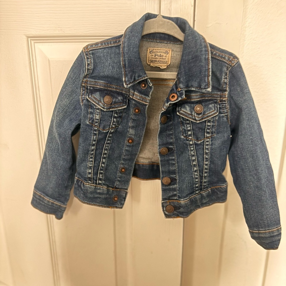 Polo by Ralph Lauren Baby Blue Denim Jacket 12m